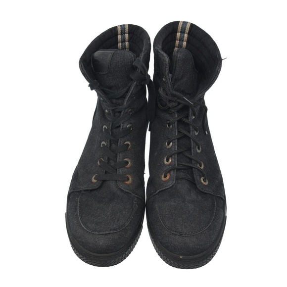 *LEVI Blue Sz 12 High Top Lace Up Comfort Boot main image 4
